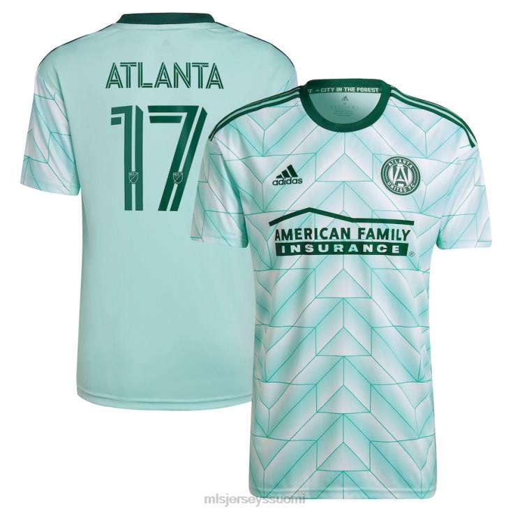 MLS Jerseys paita FDFTZ1060 lapset atlanta united fc adidas mint 2023 the forest kit replica player paita
