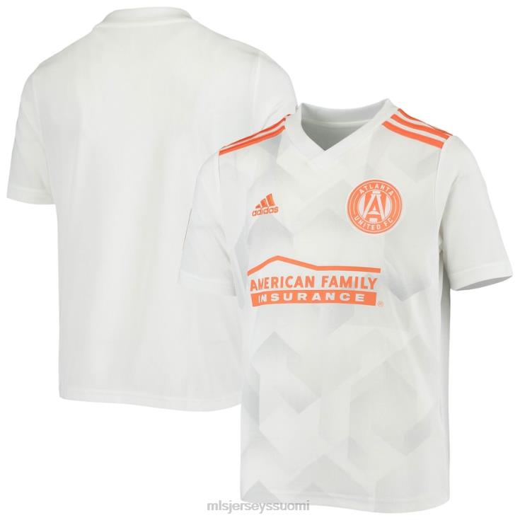 MLS Jerseys paita FDFTZ627 lapset atlanta united fc adidas white 2020 vierasreplica Team -paita
