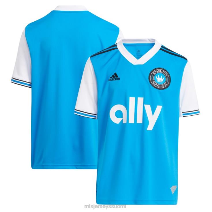 MLS Jerseys paita FDFTZ145 lapset charlotte fc adidas blue 2022 ensisijainen replikapaita