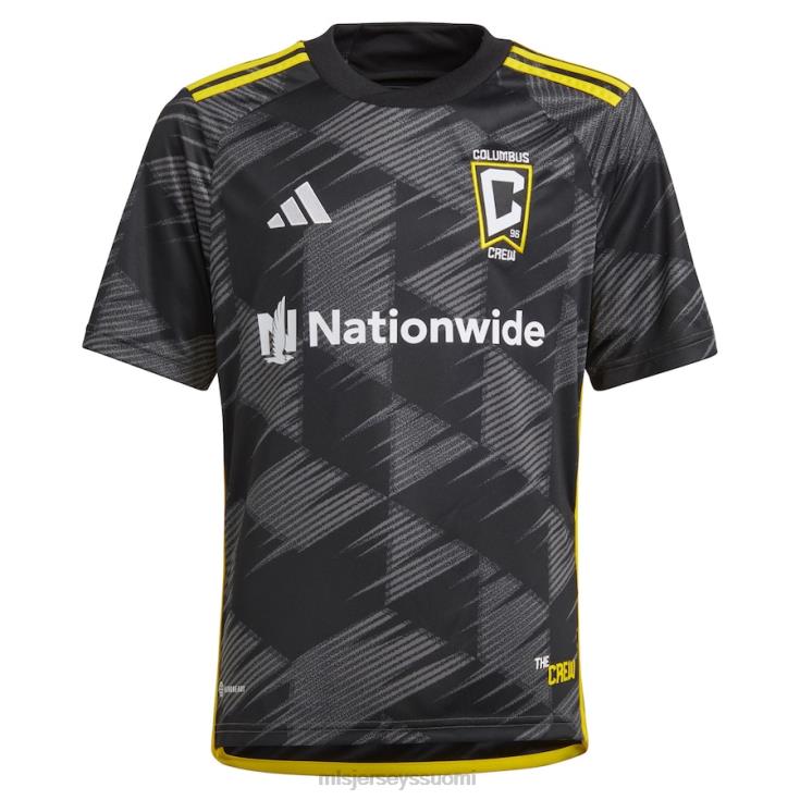 MLS Jerseys paita FDFTZ454 lapset columbus crew adidas black 2023 velocity kit replika custom jersey