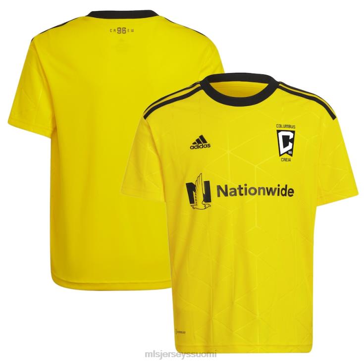 MLS Jerseys paita FDFTZ526 lapset columbus crew adidas keltainen 2022 kultastandardisarja replica blank jersey