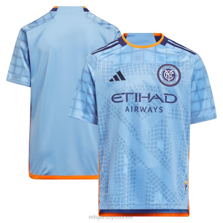 MLS Jerseys paita FDFTZ83 lapset new york city fc adidas vaaleansininen 2023 interboro kit replica jersey