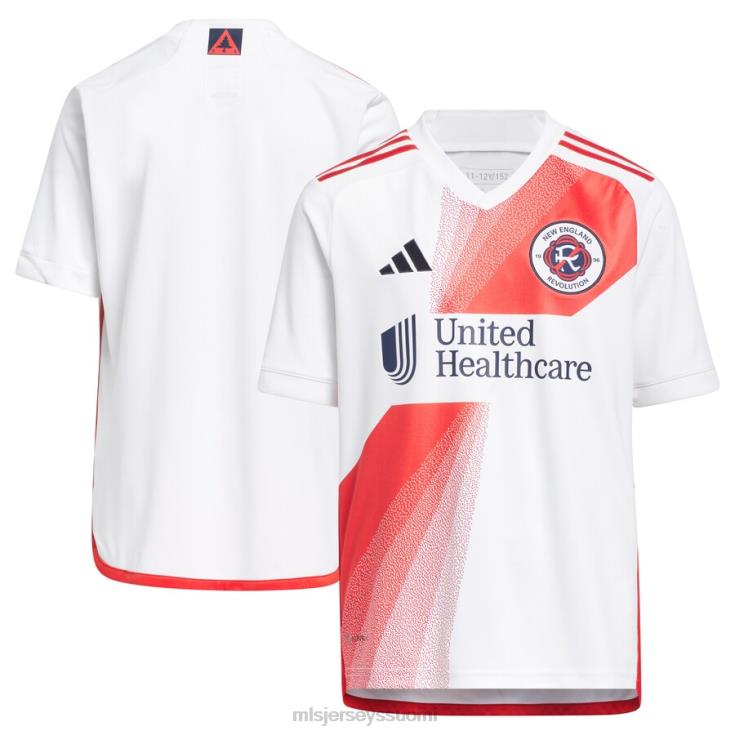 MLS Jerseys paita FDFTZ115 lapset uuden englannin vallankumous adidas valkoinen 2023 Defiance replica jersey
