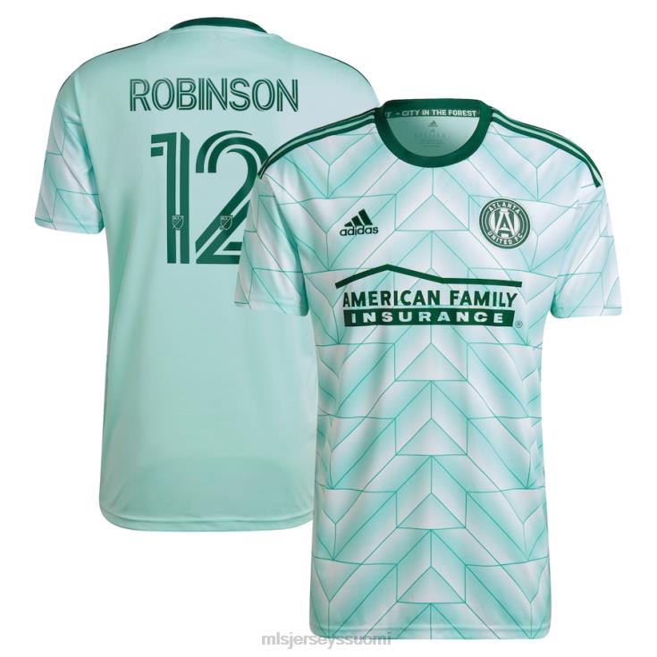 MLS Jerseys paita FDFTZ772 miehet atlanta united fc miles robinson adidas mint 2022 the forest kit replica player jersey