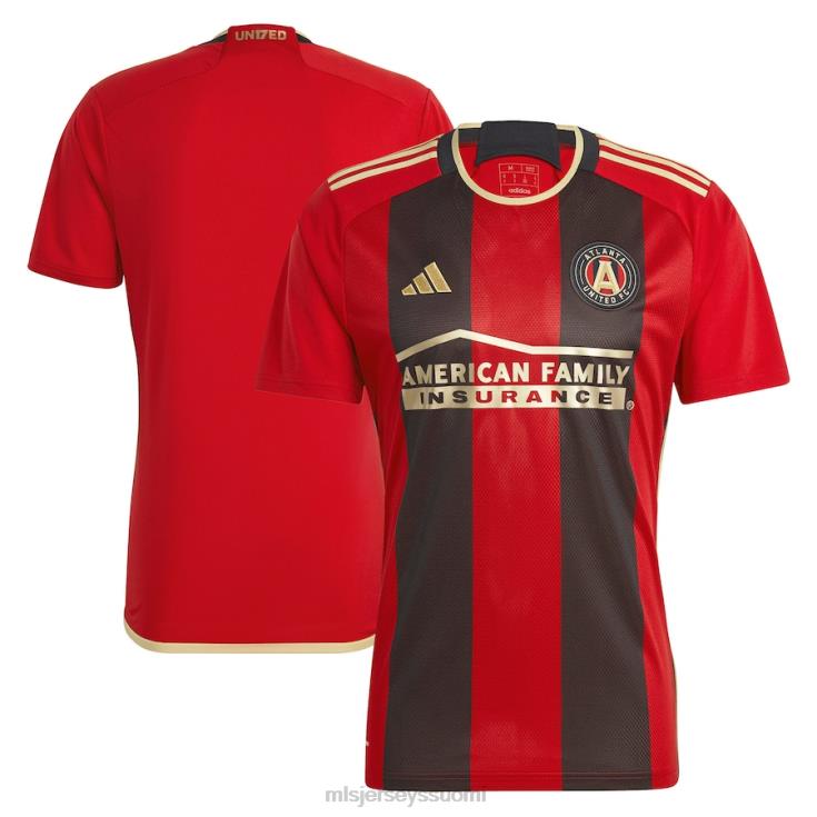 MLS Jerseys paita FDFTZ40 miehet atlanta united fc adidas black 2023 the 17s' kit replica jersey