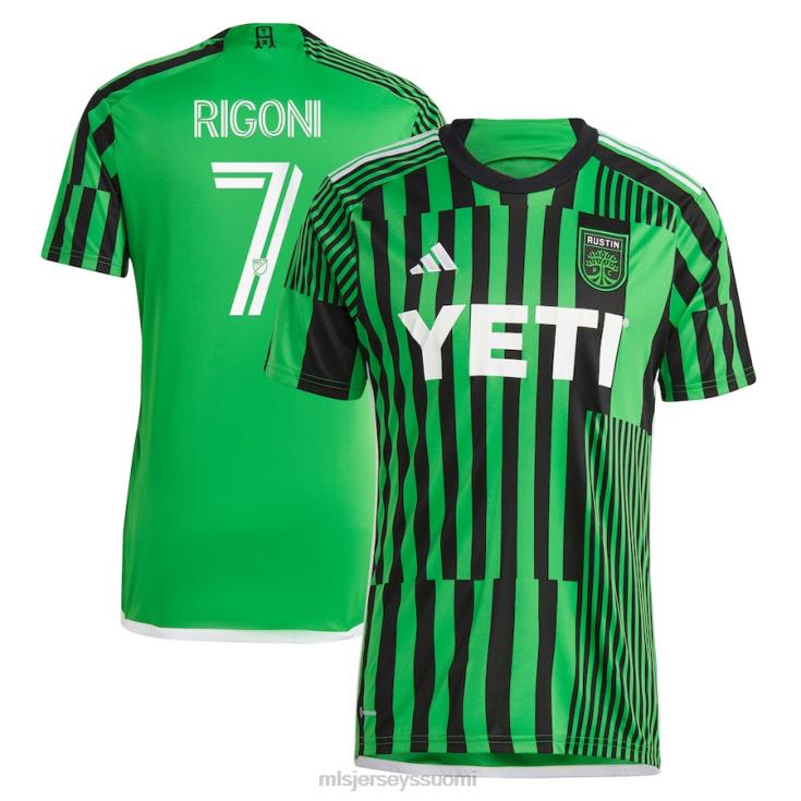 MLS Jerseys paita FDFTZ969 miehet austin fc emiliano rigoni adidas green 2023 las voces kit replica jersey