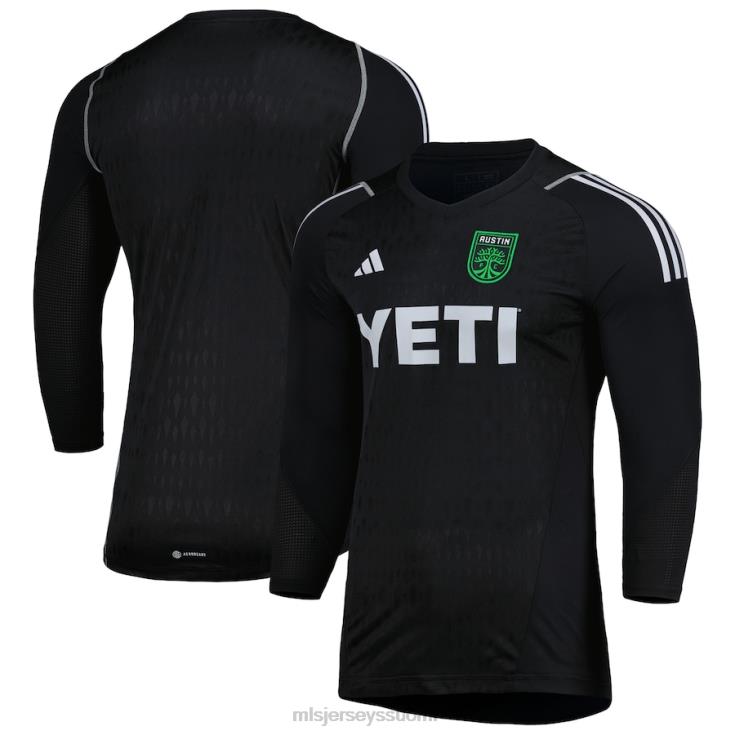 MLS Jerseys paita FDFTZ235 miehet austin fc adidas musta 2023 maalivahti pitkähihainen replikapaita