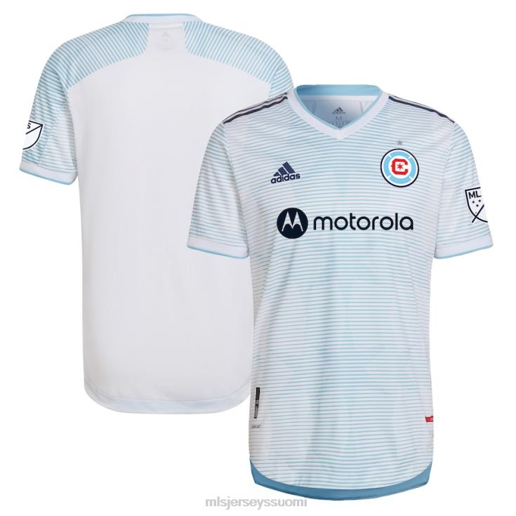 MLS Jerseys paita FDFTZ609 miehet chicago fire adidas valkoinen 2022 lakefront kit aito tyhjä jersey