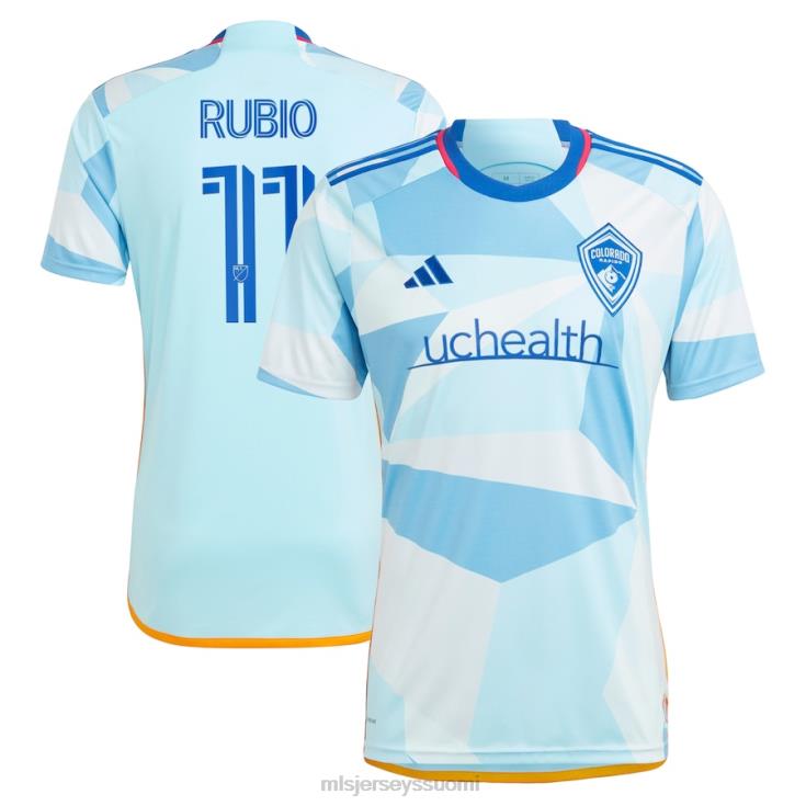 MLS Jerseys paita FDFTZ721 miehet colorado rapids diego rubio adidas vaaleansininen 2023 new day kit replica jersey