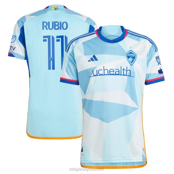 MLS Jerseys paita FDFTZ735 miehet colorado rapids diego rubio adidas vaaleansininen 2023 uusi päiväpakkaus aito jersey