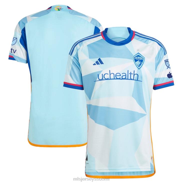 MLS Jerseys paita FDFTZ197 miehet colorado rapids adidas vaaleansininen 2023 new day kit aito jersey