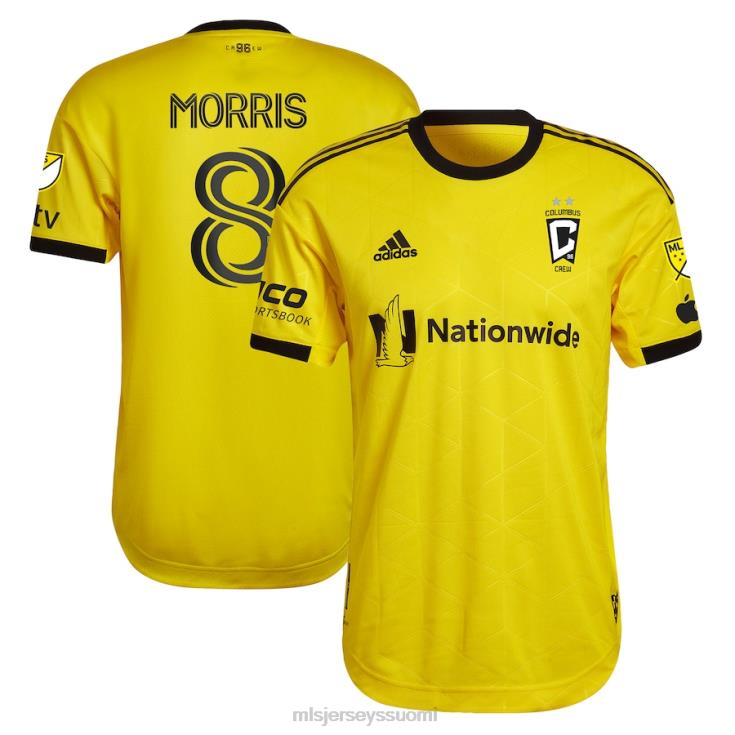 MLS Jerseys paita FDFTZ965 miehet columbus crew aidan morris adidas keltainen 2023 kultastandardisarja aito pelaajapaita