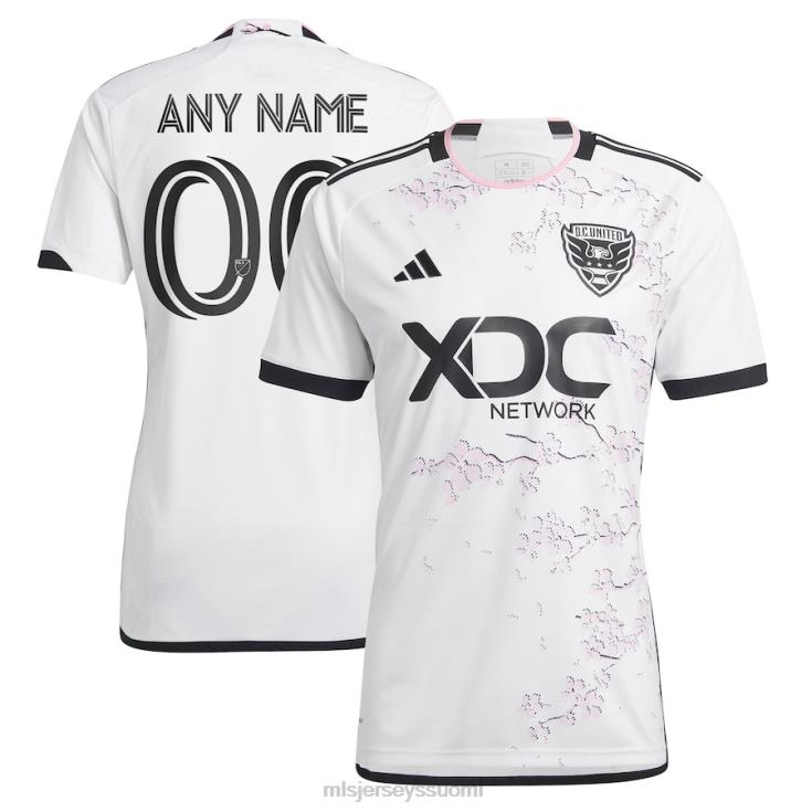 MLS Jerseys paita FDFTZ314 miehet DC. United Adidas White 2023 kirsikankukkasarjan replika mukautettu jersey