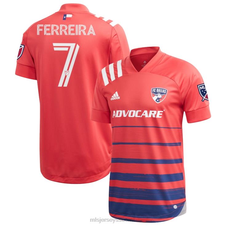 MLS Jerseys paita FDFTZ1220 miehet fc dallas jesus ferreira adidas red 2020 legacy eqt autenttinen jersey