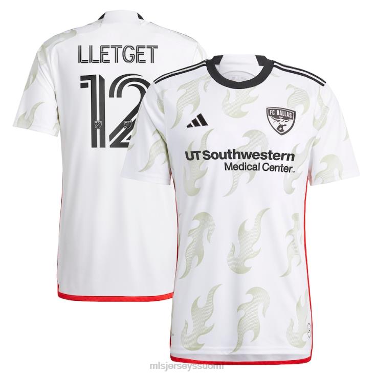 MLS Jerseys paita FDFTZ824 miehet fc dallas sebastian lletget adidas white 2023 burn baby burn replica player jersey