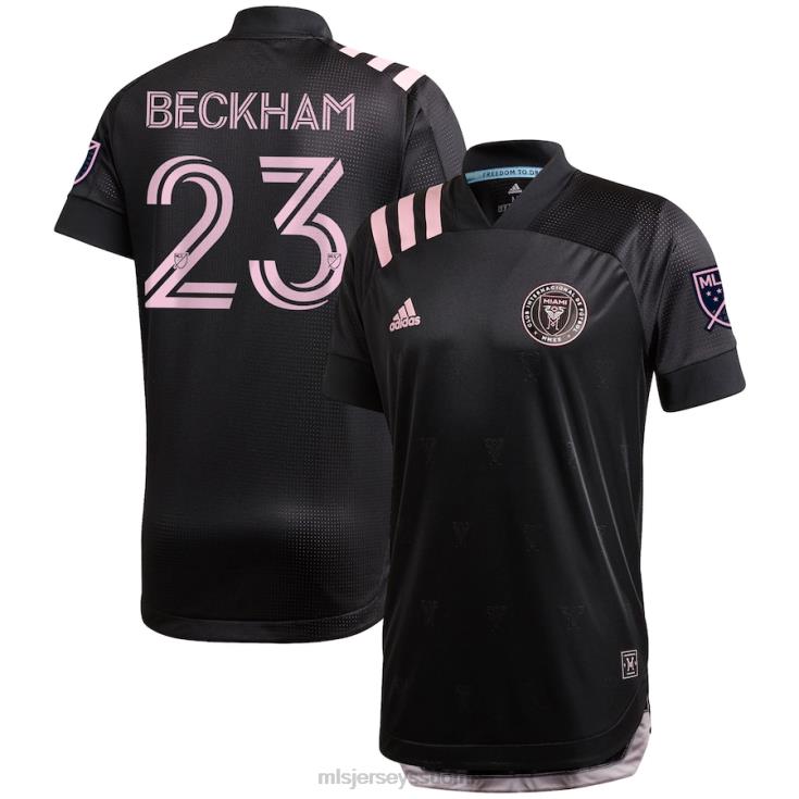 MLS Jerseys paita FDFTZ531 miehet inter miami cf david beckham adidas black 2020 avajaisvieras aito jersey