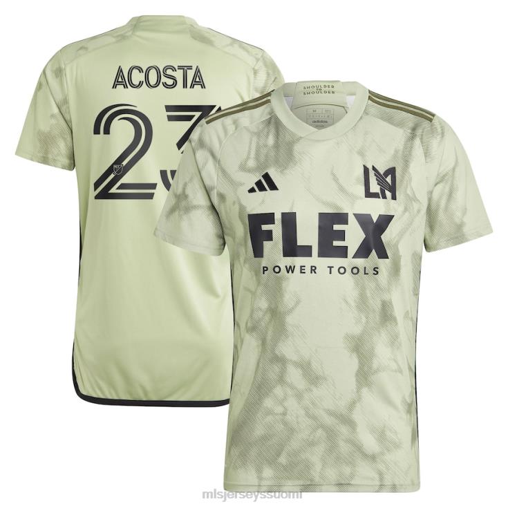 MLS Jerseys paita FDFTZ869 miehet lafc kellyn acosta adidas green 2023 smokescreen replica player paita