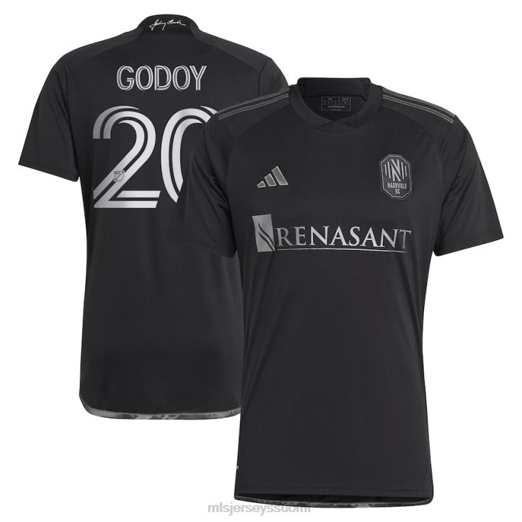 MLS Jerseys paita FDFTZ1092 miehet nashville sc anibal godoy adidas musta 2023 mies mustassa kit replica player jersey