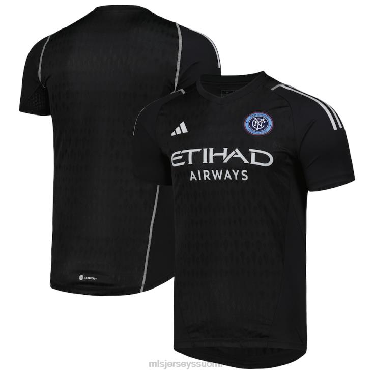 MLS Jerseys paita FDFTZ268 miehet new york city fc adidas black 2023 replica maalivahtipaita