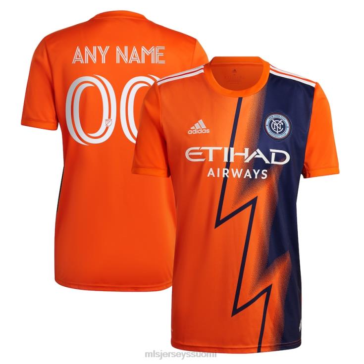 MLS Jerseys paita FDFTZ598 miehet new york city fc adidas orange 2022 the volt kit replika custom jersey