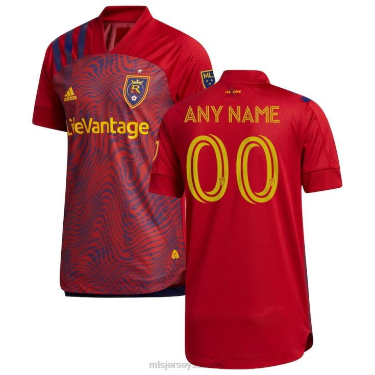MLS Jerseys paita FDFTZ1480 miehet todellinen suolajärvi adidas punainen 2020 ensisijainen mukautettu autenttinen paita