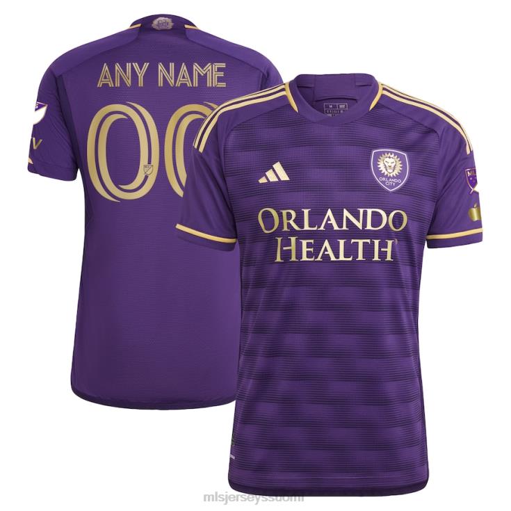 MLS Jerseys paita FDFTZ1524 miehet orlando city sc adidas purple 2023 seinäpakkaus aito mukautettu jersey