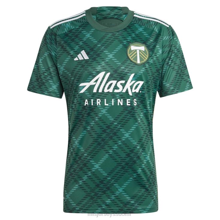 MLS Jerseys paita FDFTZ95 miehet portland timbers adidas green 2023 portland plaid kit replica jersey