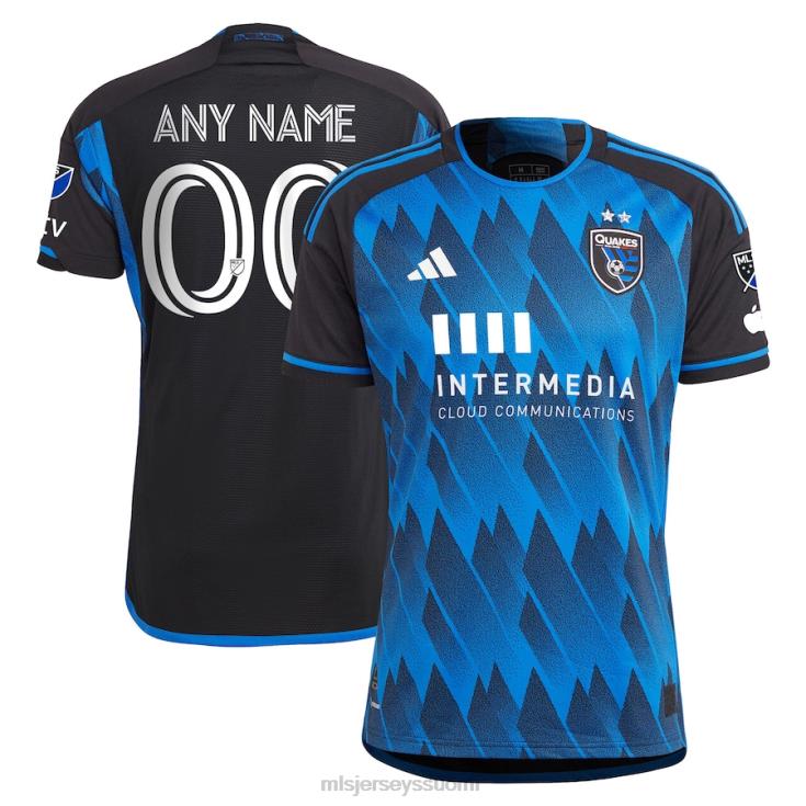 MLS Jerseys paita FDFTZ104 miehet san jose earthquakes adidas blue 2023 active fault jersey aito custom jersey