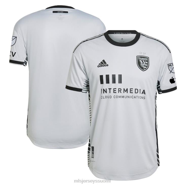 MLS Jerseys paita FDFTZ274 miehet san jose earthquakes adidas grey 2023 luojasarja autenttinen jersey