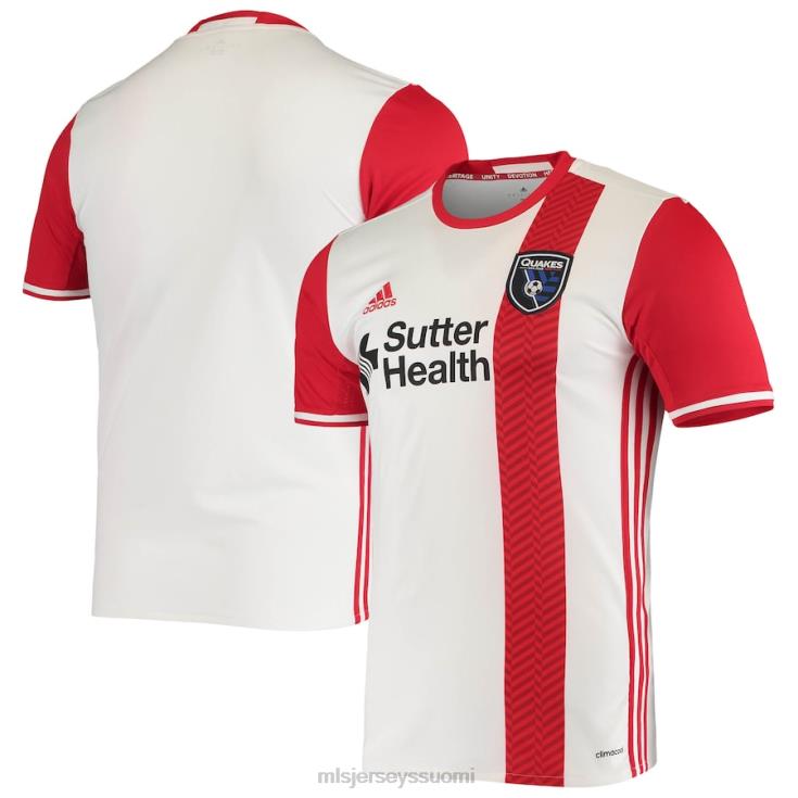 MLS Jerseys paita FDFTZ828 miehet san jose earthquakes adidas white replica away jersey