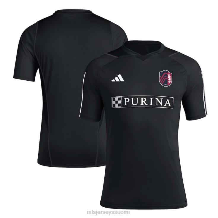 MLS Jerseys paita FDFTZ25 miehet st. louis city sc adidas musta 2023 kenttätreenipaita