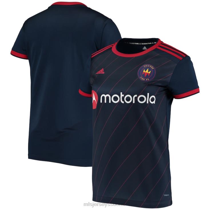 MLS Jerseys paita FDFTZ1068 naiset chicago fire adidas navy 2020 replica ensisijainen paita