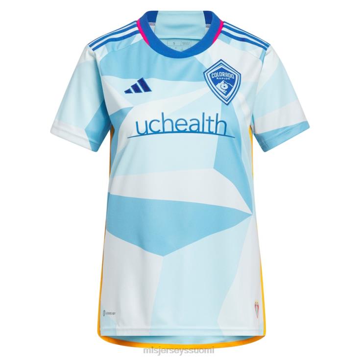MLS Jerseys paita FDFTZ1216 naiset colorado rapids cole bassett adidas vaaleansininen 2023 new day kit replica jersey
