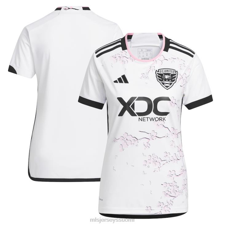 MLS Jerseys paita FDFTZ93 naiset DC. United Adidas White 2023 kirsikankukkasarjan replica jersey