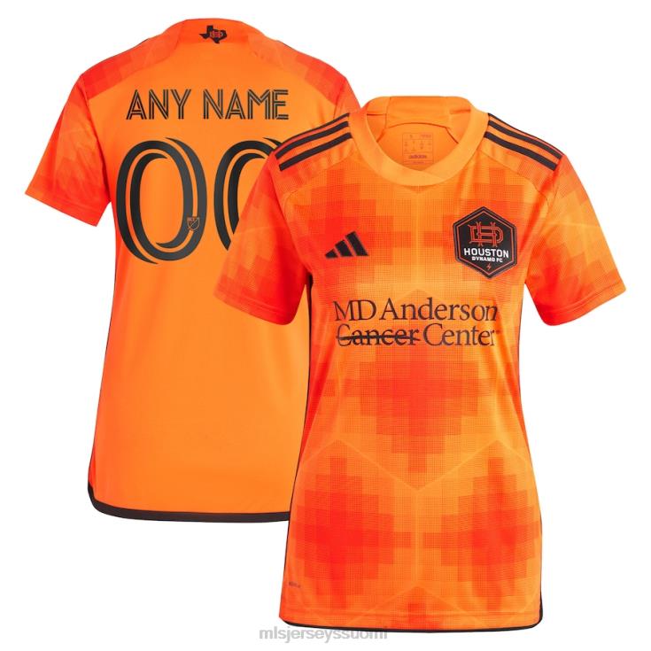 MLS Jerseys paita FDFTZ615 naiset houston dynamo fc adidas orange 2023 el sol replika custom jersey
