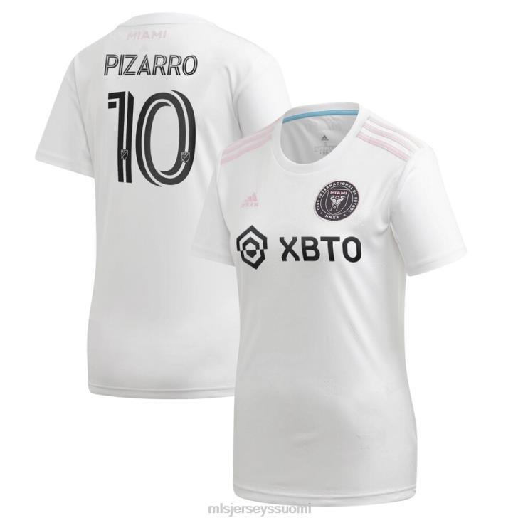 MLS Jerseys paita FDFTZ1290 naiset inter miami cf rodolfo pizarro adidas valkoinen 2020 ensisijainen replika pelaajapaita