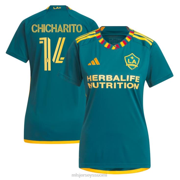 MLS Jerseys paita FDFTZ592 naiset la galaxy chicharito adidas green 2023 la kit replica player jersey