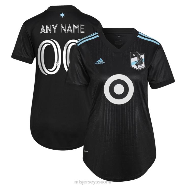 MLS Jerseys paita FDFTZ956 naiset minnesota united fc adidas black 2022 minnesota night kit replica custom jersey