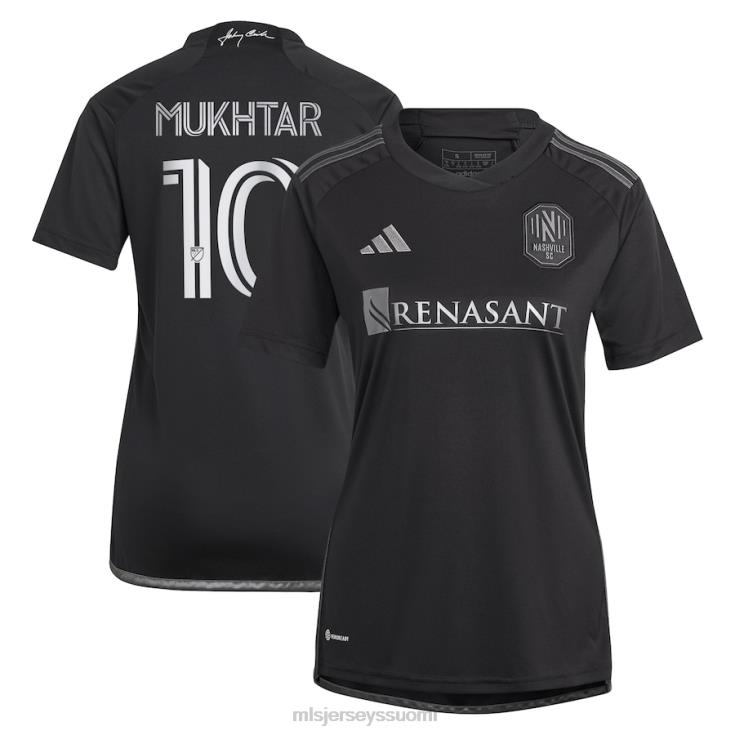 MLS Jerseys paita FDFTZ516 naiset nashville sc hany mukhtar adidas black 2023 mies mustassa sarjassa replica player jersey