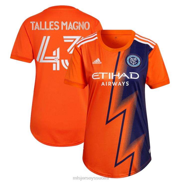 MLS Jerseys paita FDFTZ1226 naiset new york city fc talles magno adidas orange 2022 the volt kit replica player jersey