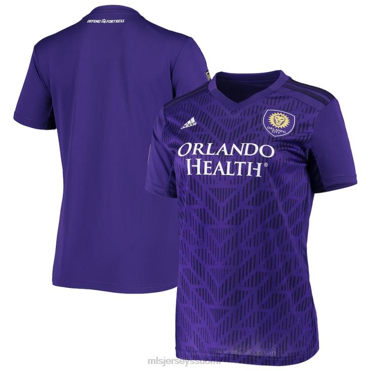 MLS Jerseys paita FDFTZ813 naiset orlando city sc adidas purple 2020 replica ensisijainen paita