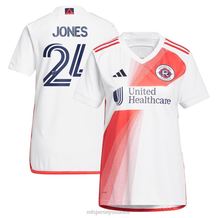 MLS Jerseys paita FDFTZ904 naiset uuden englannin vallankumous dejuan jones adidas valkoinen 2023 defiance replica jersey
