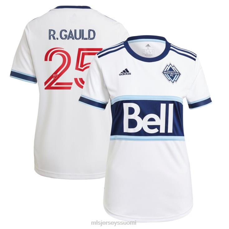 MLS Jerseys paita FDFTZ1324 naiset vancouver whitecaps fc ryan gauld adidas valkoinen 2021 ensisijainen replika pelaajapaita